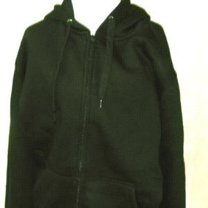 Womens Loose Fit 21"Hoodie Sweatshirt Fleece Lined
